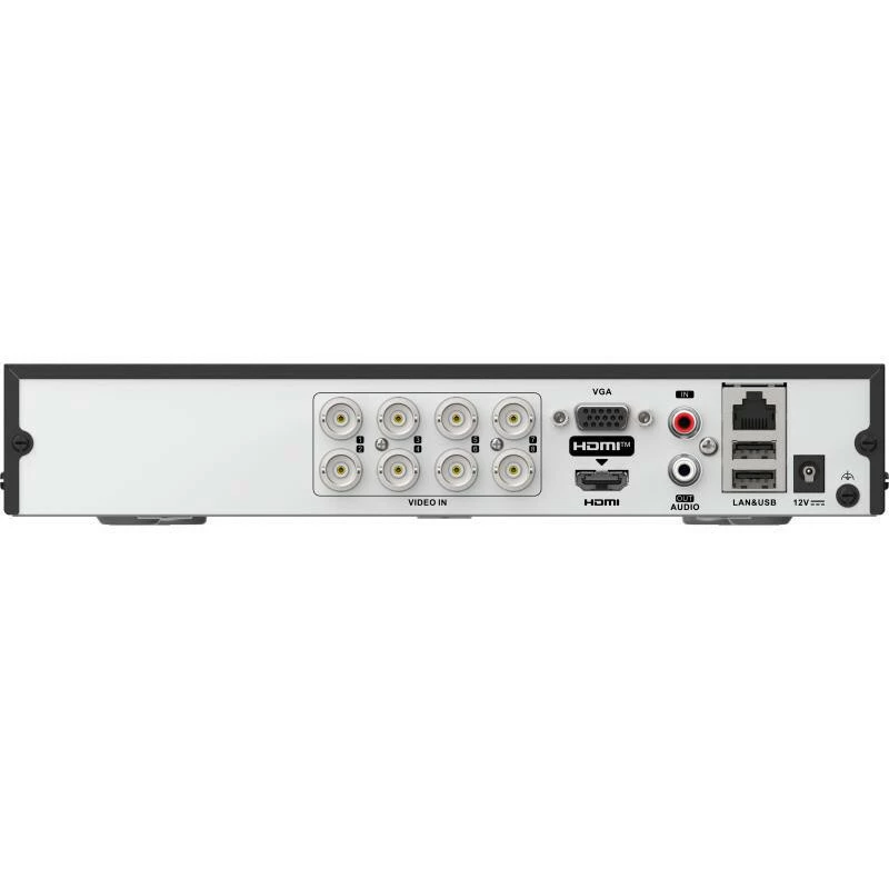Gravador 5-em-1 Hikvision DS-7208HGHI-M1/T DVR 8 canais H.265 Pro+