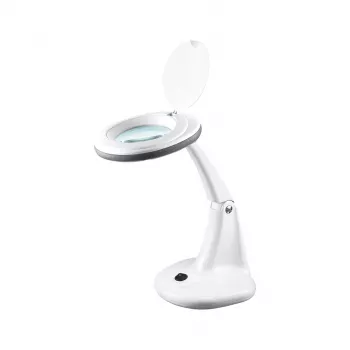 Lupa de mesa com luz 5D 6W Rebel, 6500K