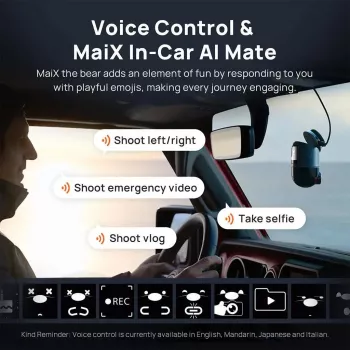 70mai Dash Cam 4K Omni X800 preto