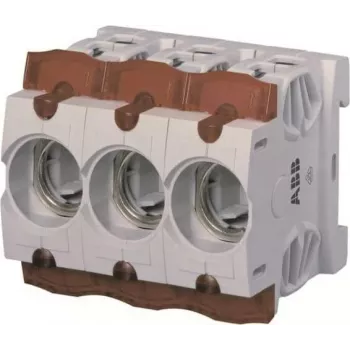 ABB ISS 63/3 D0 base de fusível 63A 3 polos 400V AC montagem em calha DIN 2CDE163001R1902