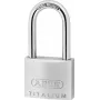 Cadeado ABUS 64TI/40HB40 KD Titalium, com chave igual, arco alto, nível de segurança 5