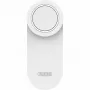 Acionador de fechadura de porta sem fios ABUS ABLO10000W – montagem à superfície para cilindro de perfil europeu, branco