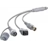 Câmara de vigilância dome ABUS HDCC65550 5MP 4-em-1, interior/exterior, IP67, 30m IR, objetiva 2,8mm