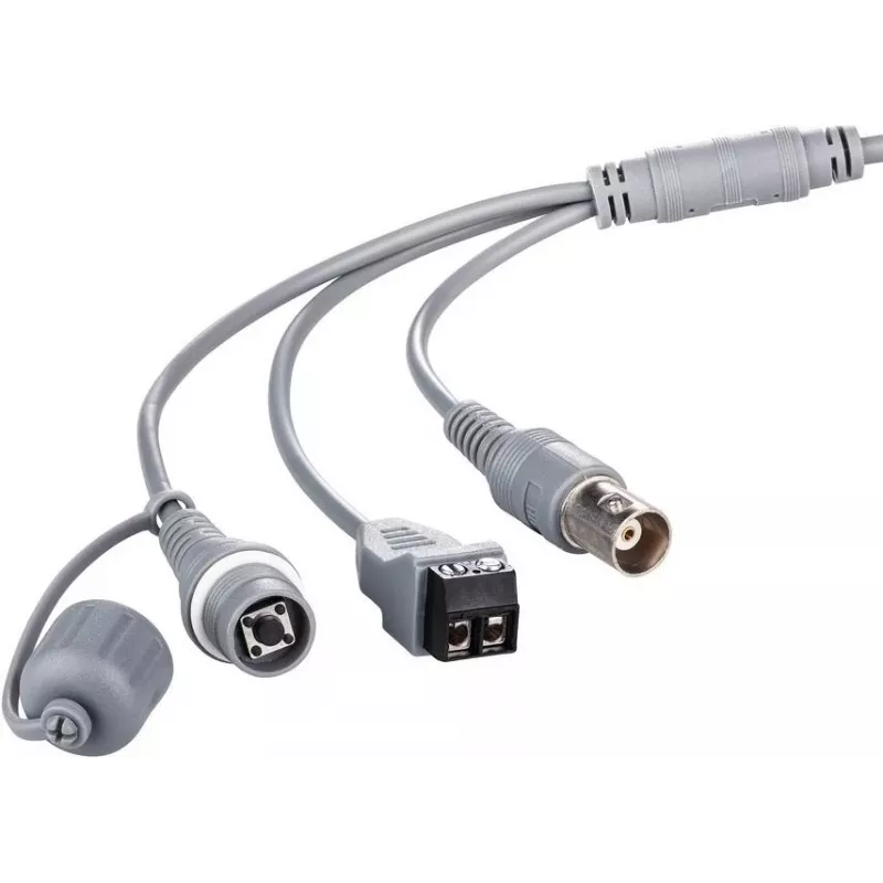 Câmara de vigilância dome ABUS HDCC65550 5MP 4-em-1, interior/exterior, IP67, 30m IR, objetiva 2,8mm