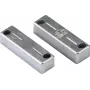 ABUS MK4200 contacto magnético de porta VdS para portas de aço, 10 W, 1 A, SPDT, alumínio