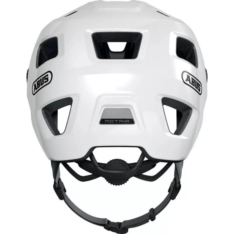ABUS MoTrip Capacete, branco brilhante, tamanho L (64710)