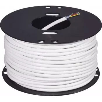 Cabo de alarme ABUS Security-Center AZ6360 50m branco 8 condutores PVC
