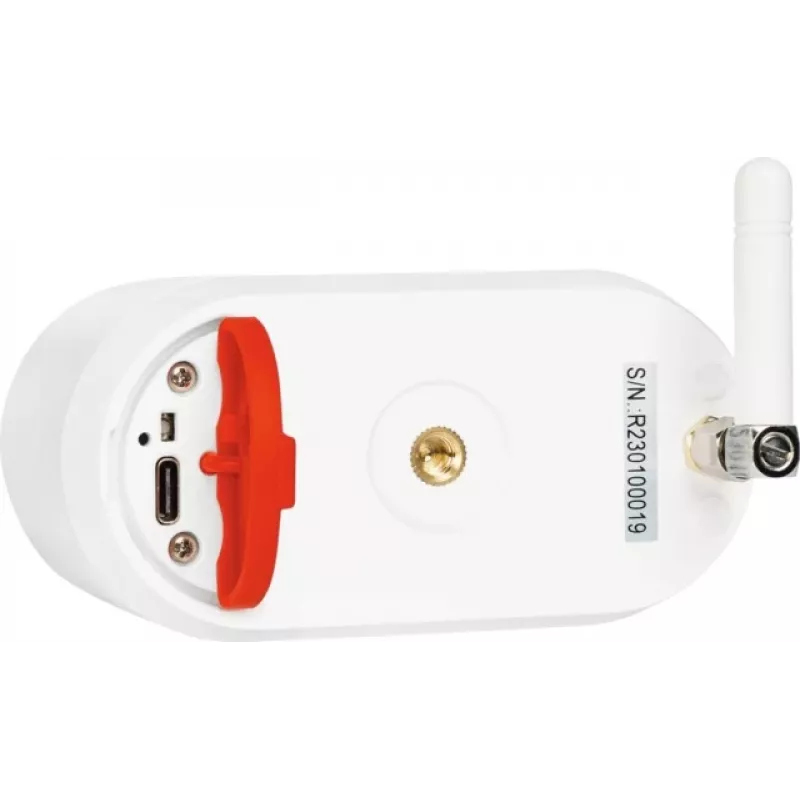 ABUS PPIC91520 câmara de rede adicional para ABUS Battery Camera Pro, interior e exterior, resistente às intempéries, cor dia e noite
