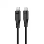 Cabo Acefast Apple Lightning para USB-C 1,2m 30W 3A certificado MFI de carregamento rápido e sincronização de dados preto