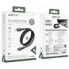 Acefast C11-03 Cabo 3em1 USB-C para USB-C 100W 480Mbps 1,2m Preto