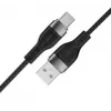 Cabo ACEFAST C11-04 USB-A para USB-C 3A magnético entrançado 1,2m preto