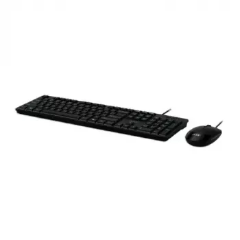 Acer AAK400 Conjunto de Teclado e Rato com Fios - Layout US - Preto - Embalagem de Retalho