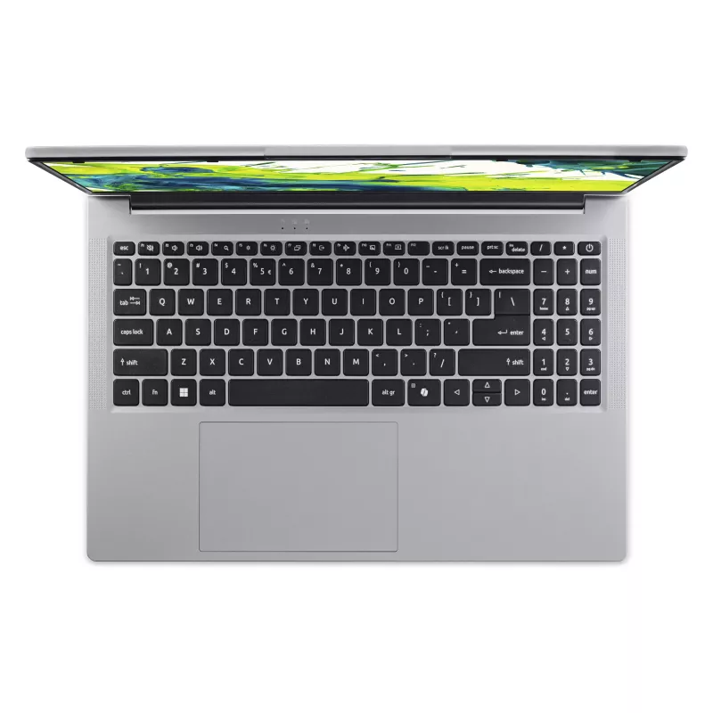 Portátil Acer Aspire Lite 15 AL15-54P-55WH, 15,6 polegadas Full HD, Intel Core Ultra 5 115U, 16 GB LPDDR5X, 512 GB SSD, Intel UHD Graphics, Windows 11 Home, teclado US International, prateado claro, 24 meses de garantia