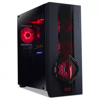 Acer Nitro 70 N70X3D-100 PC de secretária gaming, AMD Ryzen 7 9800X3D, 32GB DDR5, 1TB SSD, RTX 5070, Windows 11 Home