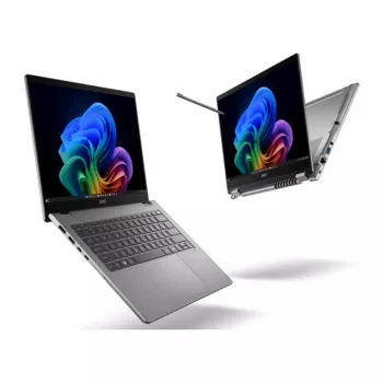 Acer TravelMate TMP414RN-56-TCO-77G3 portátil, 14 polegadas WUXGA IPS Touch 120Hz, Intel Core Ultra 7 355, 16GB DDR5, 512GB SSD, Windows 11 Pro, teclado QWERTZ alemão