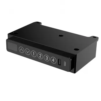 Secretária elétrica com regulação de altura ACJ ACTIVEJET ET119S-CZ 120x60 cm preto
