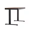 Secretária elétrica com regulação de altura ACJ ACTIVEJET ET119S-CZ/O 120x60 cm preto/nogueira