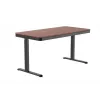 Secretária elétrica com regulação de altura ACJ ACTIVEJET ET119S-CZ/O 120x60 cm preto/nogueira