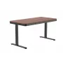 Secretária elétrica com regulação de altura ACJ ACTIVEJET ET119S-CZ/O 120x60 cm preto/nogueira
