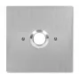 Botão de contacto de fecho iluminado ACO INS-OB-60, montagem à face, aço inoxidável, para caixa de instalação elétrica O60
