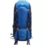 Mochila de caminhada Acome Trek 70L azul