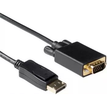 ACT cabo de conversão DisplayPort macho para VGA macho 2m (AK3999)