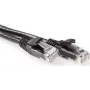 ACT Cabo de rede Cat6a U/UTP 5m, RJ45, preto IB3505