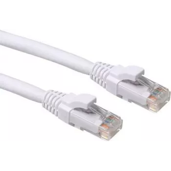 Cabo de rede ACT IB6310 Cat6a U/UTP, 10 m, branco