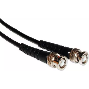 ACT Cabo de patch BNC RG-59 3m preto 75 Ohm cabo de vídeo coaxial Q71300