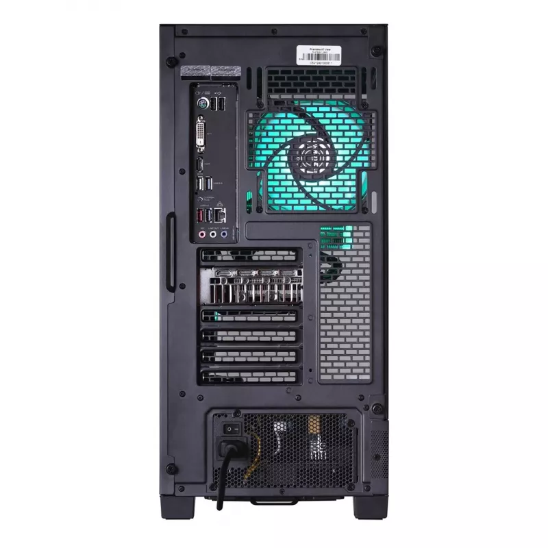 Actina PC AMD Ryzen 5 5500 16 GB DDR4-SDRAM 1 TB SSD AMD Radeon RX 7600 Midi Tower preto