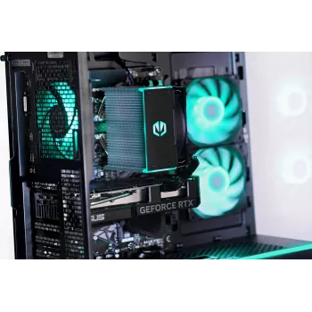 Actina PC AMD Ryzen 5 7600X 32 GB DDR5-SDRAM 1 TB SSD NVIDIA GeForce RTX 5070 Midi Tower preto