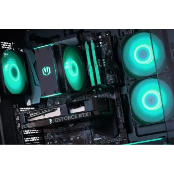 Actina PC AMD Ryzen 7 7700 32 GB DDR5-SDRAM 1 TB SSD AMD Radeon RX 9070 Midi Tower preto
