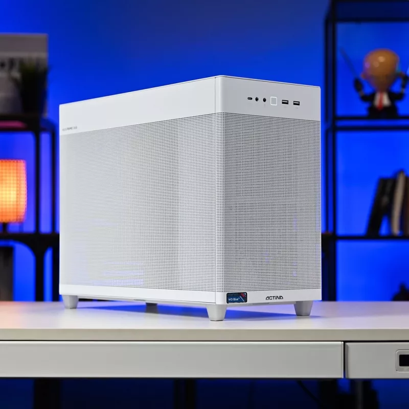 Actina PC AMD Ryzen 7 8700F 32 GB DDR5-SDRAM 1 TB SSD NVIDIA GeForce RTX 5060 Ti Mini Tower branco