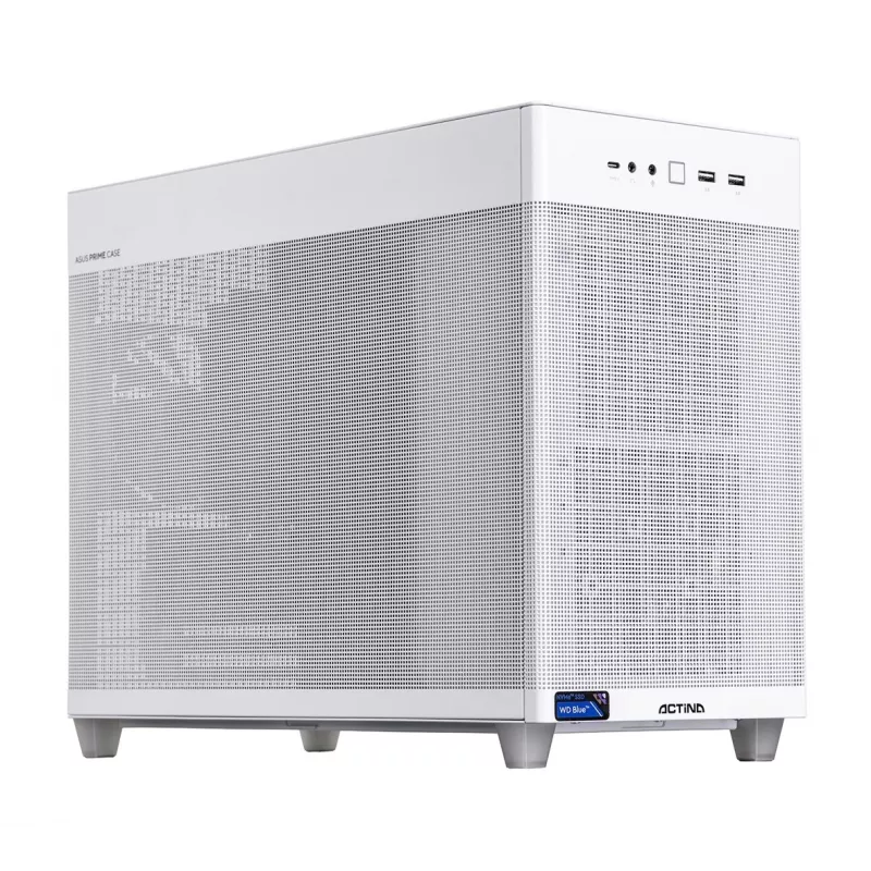 Actina PC AMD Ryzen 7 8700F 32 GB DDR5-SDRAM 1 TB SSD NVIDIA GeForce RTX 5060 Ti Mini Tower branco