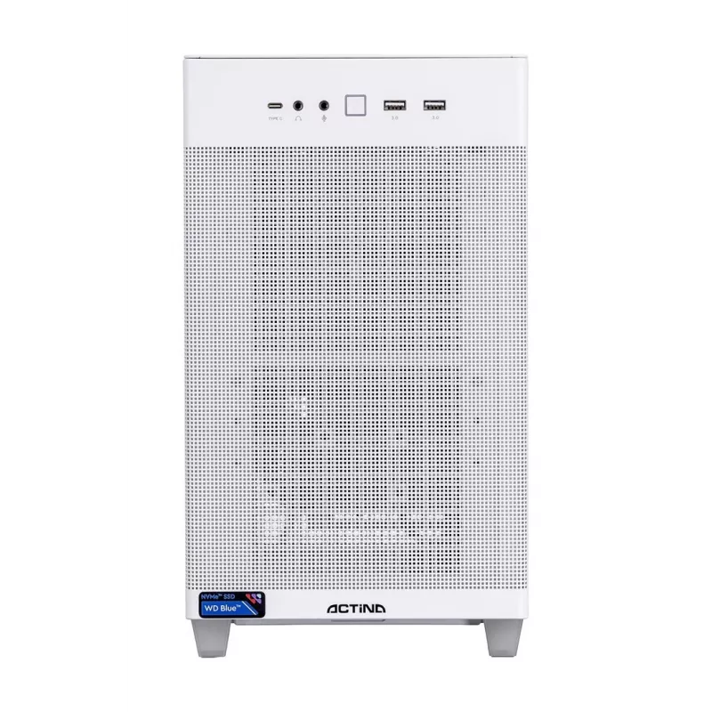 Actina PC AMD Ryzen 7 9700X 32 GB DDR5-SDRAM 1 TB SSD AMD Radeon RX 9070 XT Mini Tower branco