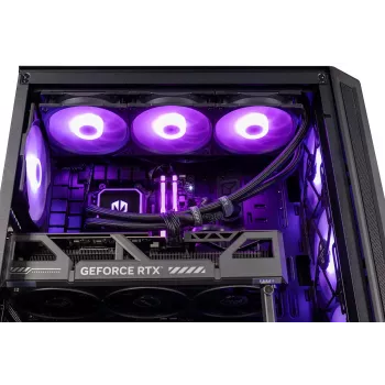 PC Actina AMD Ryzen 7 9800X3D 32 GB DDR5-SDRAM 2 TB SSD NVIDIA GeForce RTX 5090 Midi Tower preto