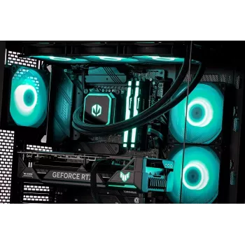 Actina PC AMD Ryzen 7 9800X3D 32 GB DDR5-SDRAM 2 TB SSD NVIDIA GeForce RTX 5090 Midi Tower preto