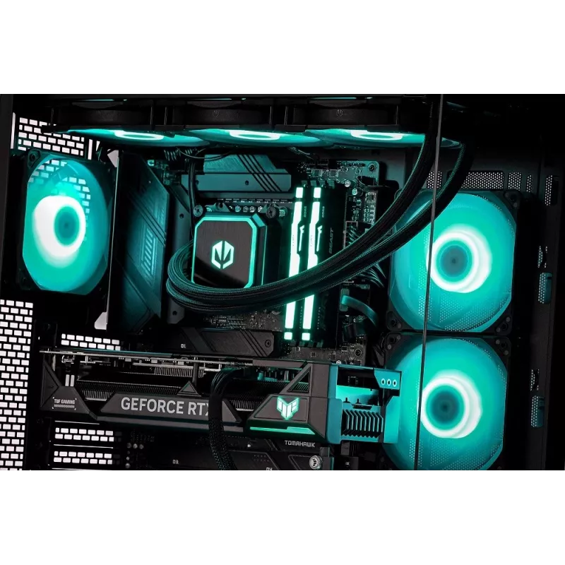 Actina PC AMD Ryzen 7 9800X3D 32 GB DDR5-SDRAM 2 TB SSD NVIDIA GeForce RTX 5090 Midi Tower preto