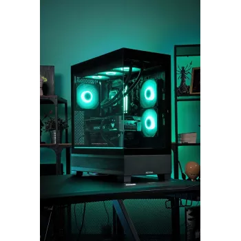 Actina PC AMD Ryzen 7 9800X3D 32 GB DDR5-SDRAM 2 TB SSD NVIDIA GeForce RTX 5090 Midi Tower preto