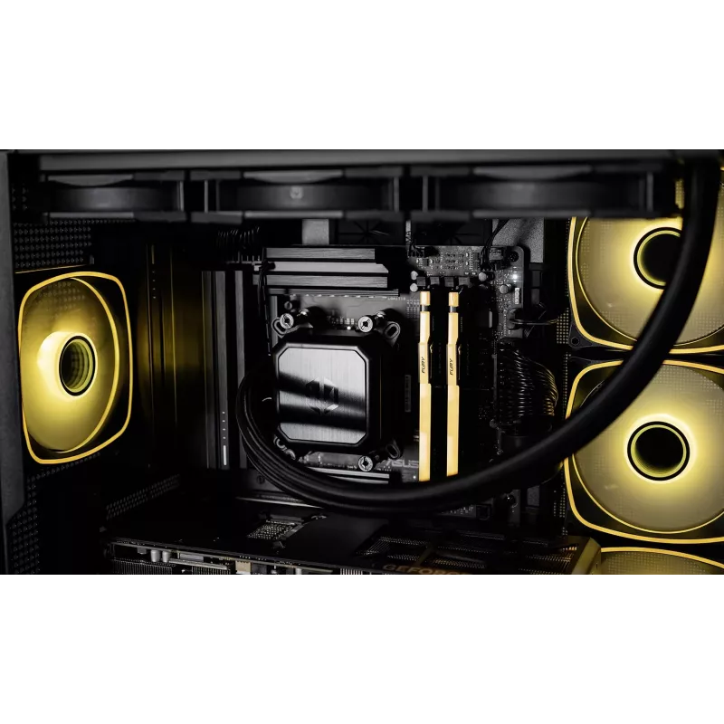 ACTINA PC AMD Ryzen 7 9850X3D 32 GB DDR5-SDRAM 2 TB SSD NVIDIA GeForce RTX 5090 Windows 11 Home Midi Tower preto