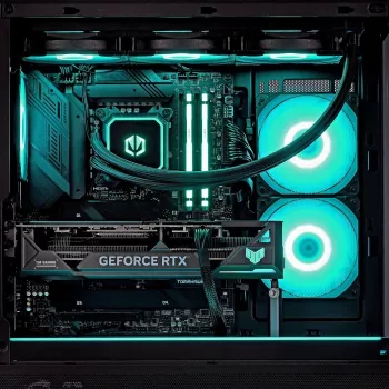 PC Actina AMD Ryzen 9 7900 32 GB DDR5-SDRAM 2 TB SSD NVIDIA GeForce RTX 5080 Midi Tower preto