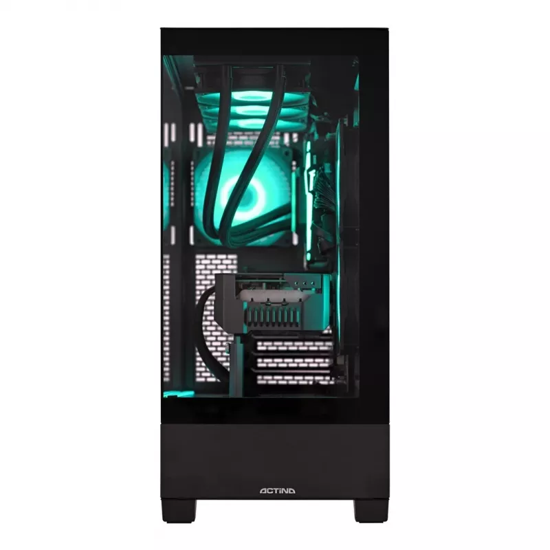 Actina PC AMD Ryzen 9 9900X 32 GB DDR5-SDRAM 2 TB SSD NVIDIA GeForce RTX 5090 Midi Tower preto