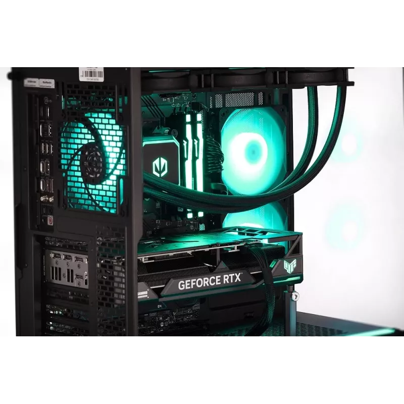 Actina PC AMD Ryzen 9 9900X 32 GB DDR5-SDRAM 2 TB SSD NVIDIA GeForce RTX 5090 Midi Tower preto