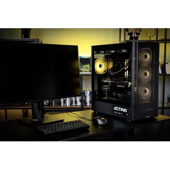 Actina PC AMD Ryzen 9 9900X3D 32 GB DDR5-SDRAM 1 TB SSD NVIDIA GeForce RTX 5070 Ti Windows 11 Home Midi Tower preto