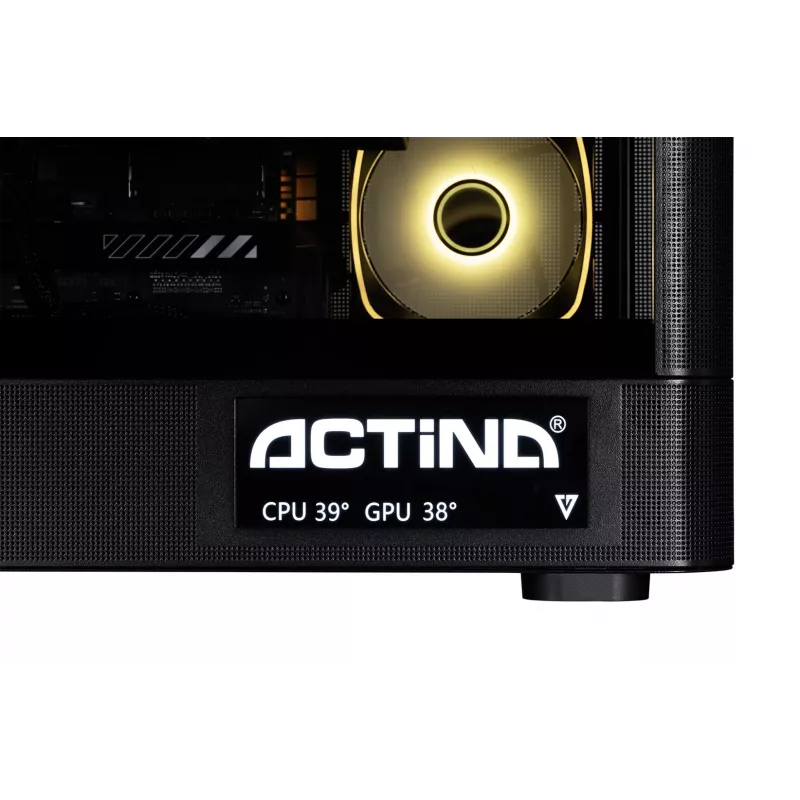 ACTINA PC AMD Ryzen 9 9900X3D 32 GB DDR5-SDRAM 2 TB SSD NVIDIA GeForce RTX 5090 Midi Tower preto
