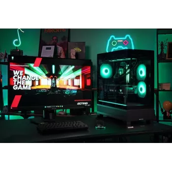 ACTINA PC AMD Ryzen 9 9950X 32 GB DDR5-SDRAM 2 TB SSD NVIDIA GeForce RTX 5080 Midi Tower preto