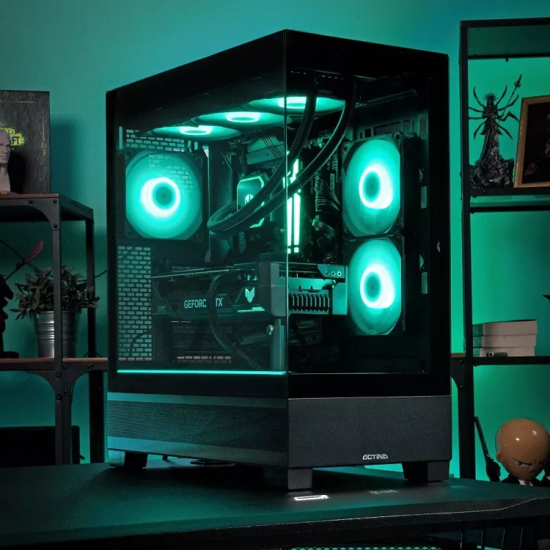 ACTINA PC Intel Core i5-14600KF 32 GB DDR5-SDRAM 1 TB SSD NVIDIA GeForce RTX 5060 Midi Tower preto