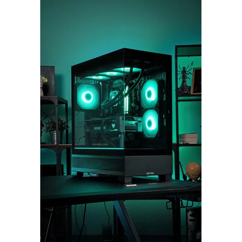 ACTINA PC Intel Core i5-14600KF 32 GB DDR5-SDRAM 1 TB SSD NVIDIA GeForce RTX 5060 Midi Tower preto
