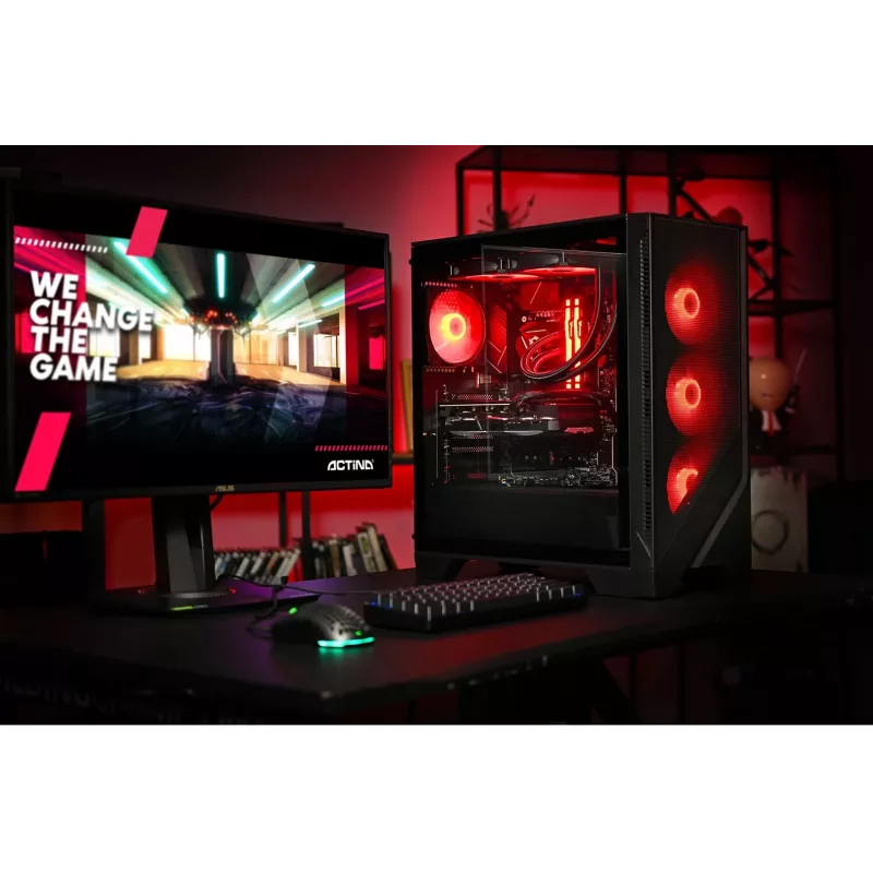 ACTINA PC Intel Core Ultra 7 265KF 32 GB DDR5-SDRAM 2 TB SSD NVIDIA GeForce RTX 5070 Midi Tower preto