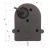 Câmara AHD móvel AUTONE ATE-CAM-AHD735HD, 1080p, objetiva de 2,8 mm, IR até 10 m